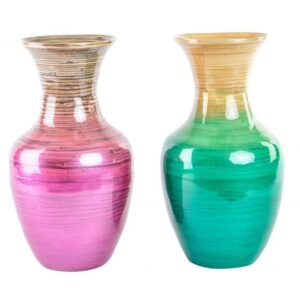 Vaza 38cm Bamboo Lacquer Bright